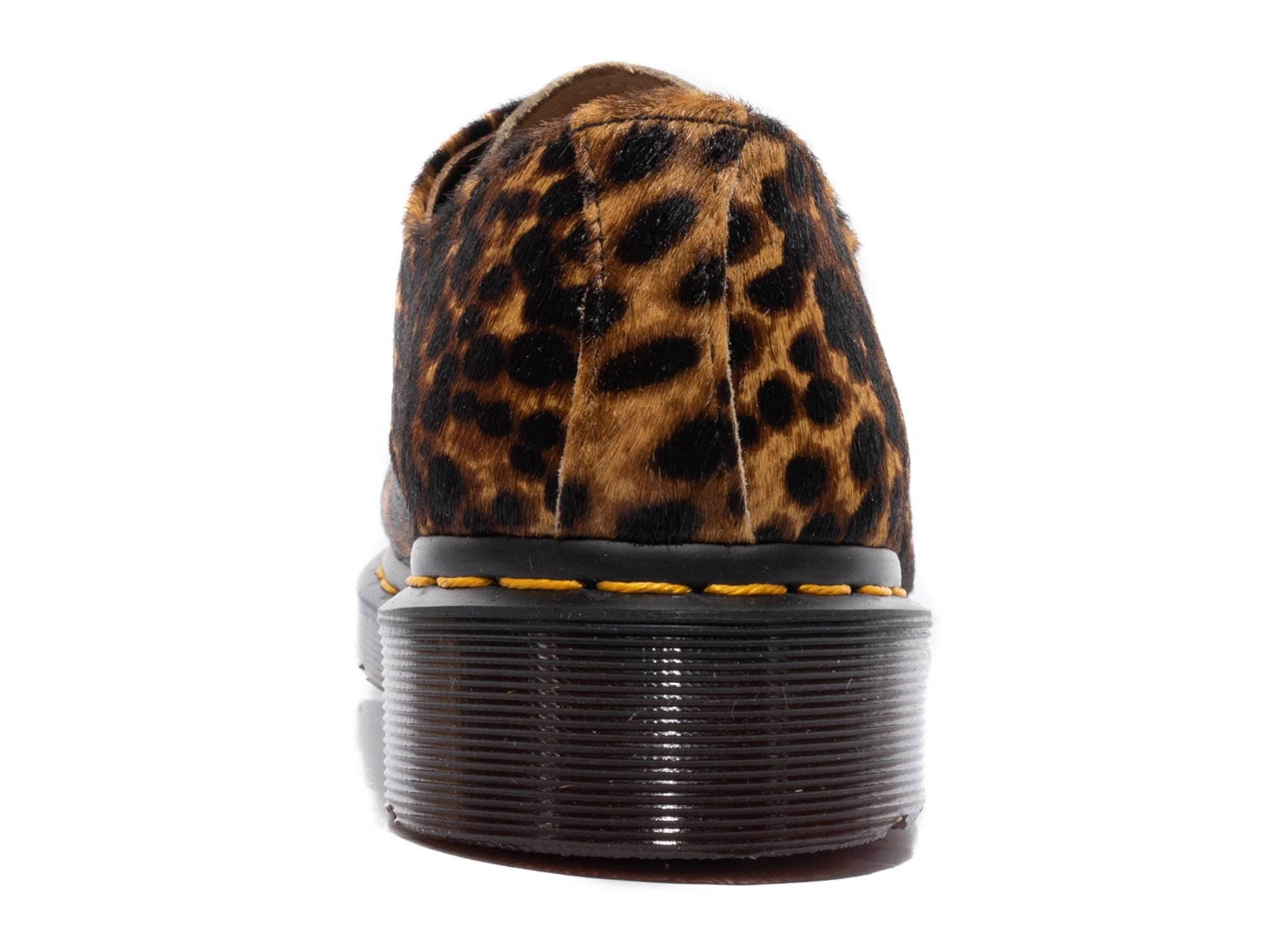 Dr. Martens Smiths Hair On Leopard Print London Brogues Chelsea Boots