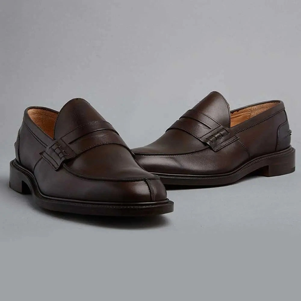 Bass Weejuns Penny Loafers Tricker's James Penny Loafers - Mens Shoes - Espresso