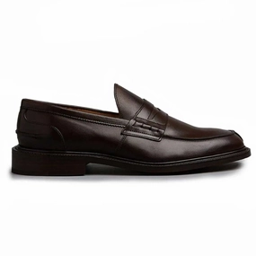 Adrien Loafers Tricker's James Penny Loafers - Mens Shoes - Espresso