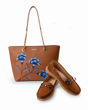 Dexter Penny Loafers Bundle : Cinnabean Tote Bag & Flex Up Loafers