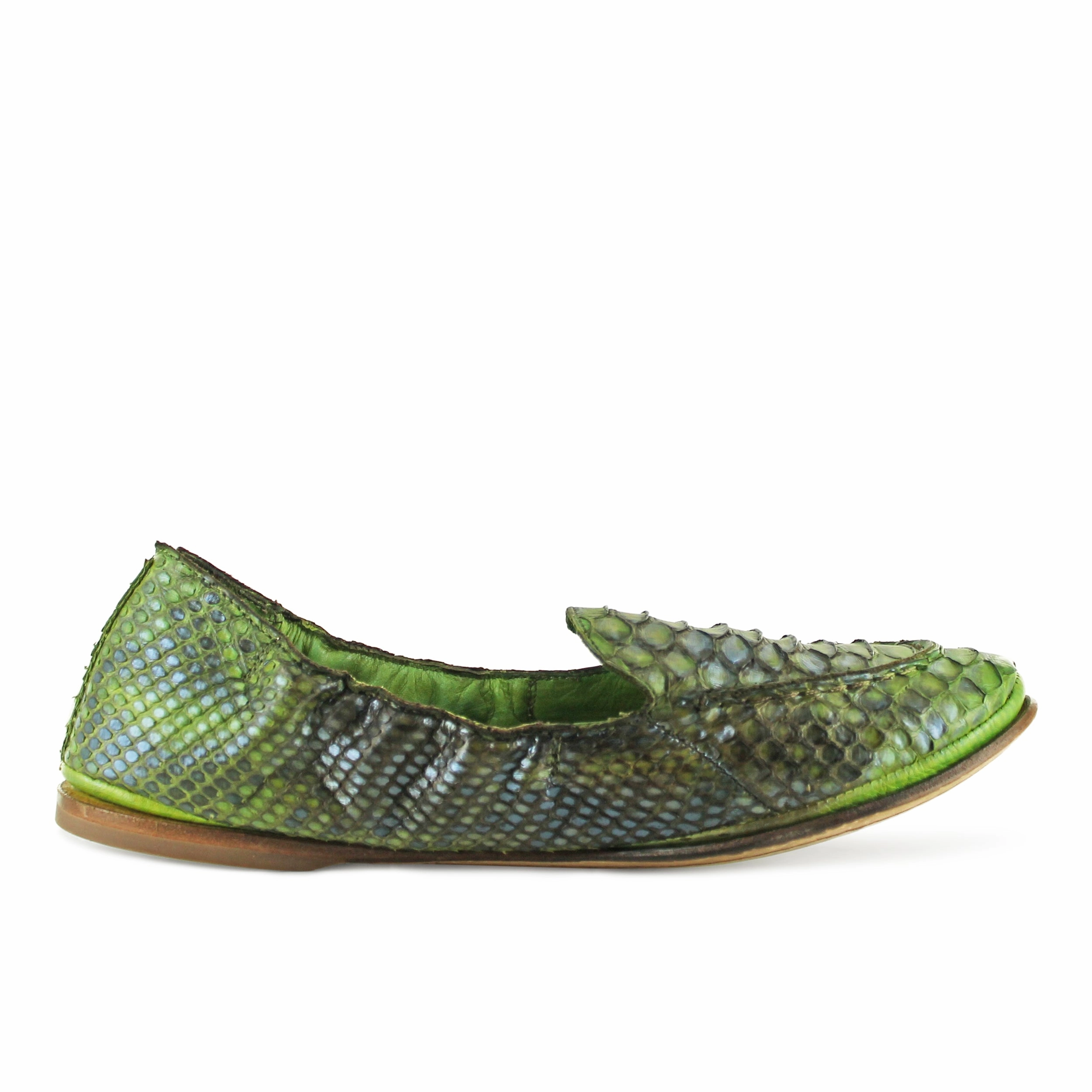 Tabby Loafers 13/51 - Pitone Verde