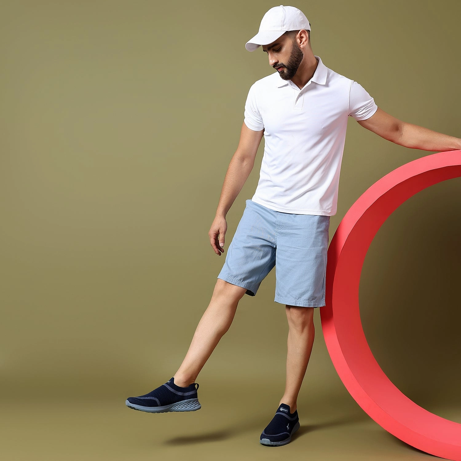 SPARX Athleisure shoes for men SM 766 Shorts And Brogues