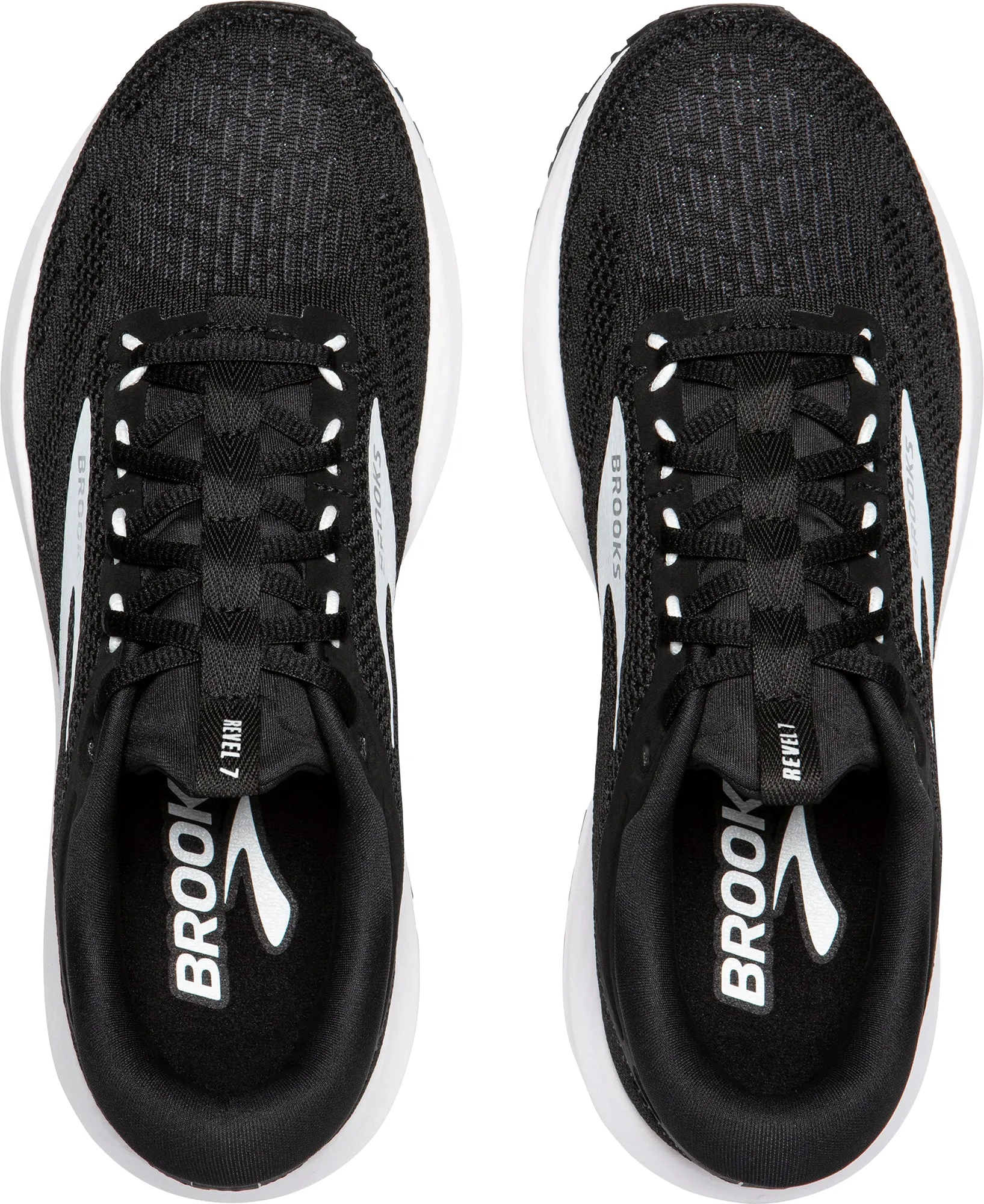 Brooks Revel 7 Mens Running Shoes - Black Salomon Running Shoes