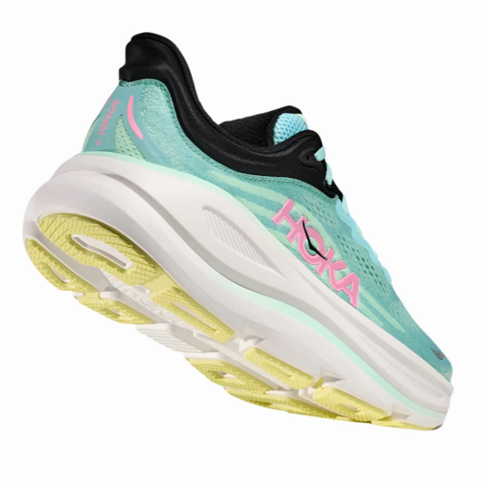 Hoka Women's Bondi 9 Blue Spark / Mint Fluorite Type Of Shoes