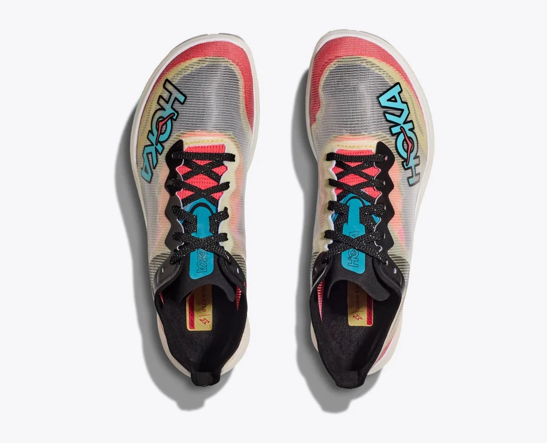 Shoes San Antonio Tx Hoka Unisex Cielo X 3 LD- Black/Yuzu (1155073-BYZ)