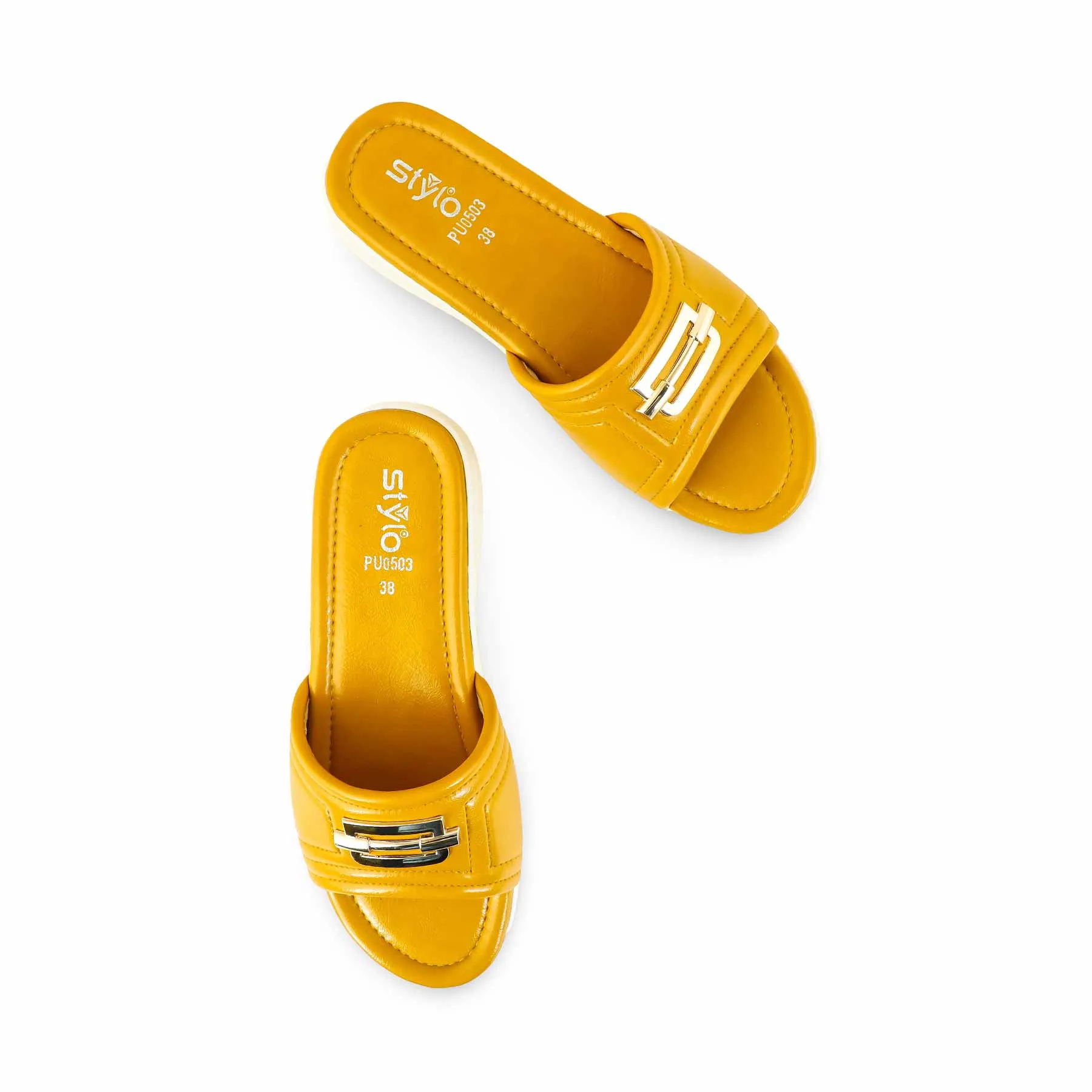 Mustard Formal Slipper PU0503