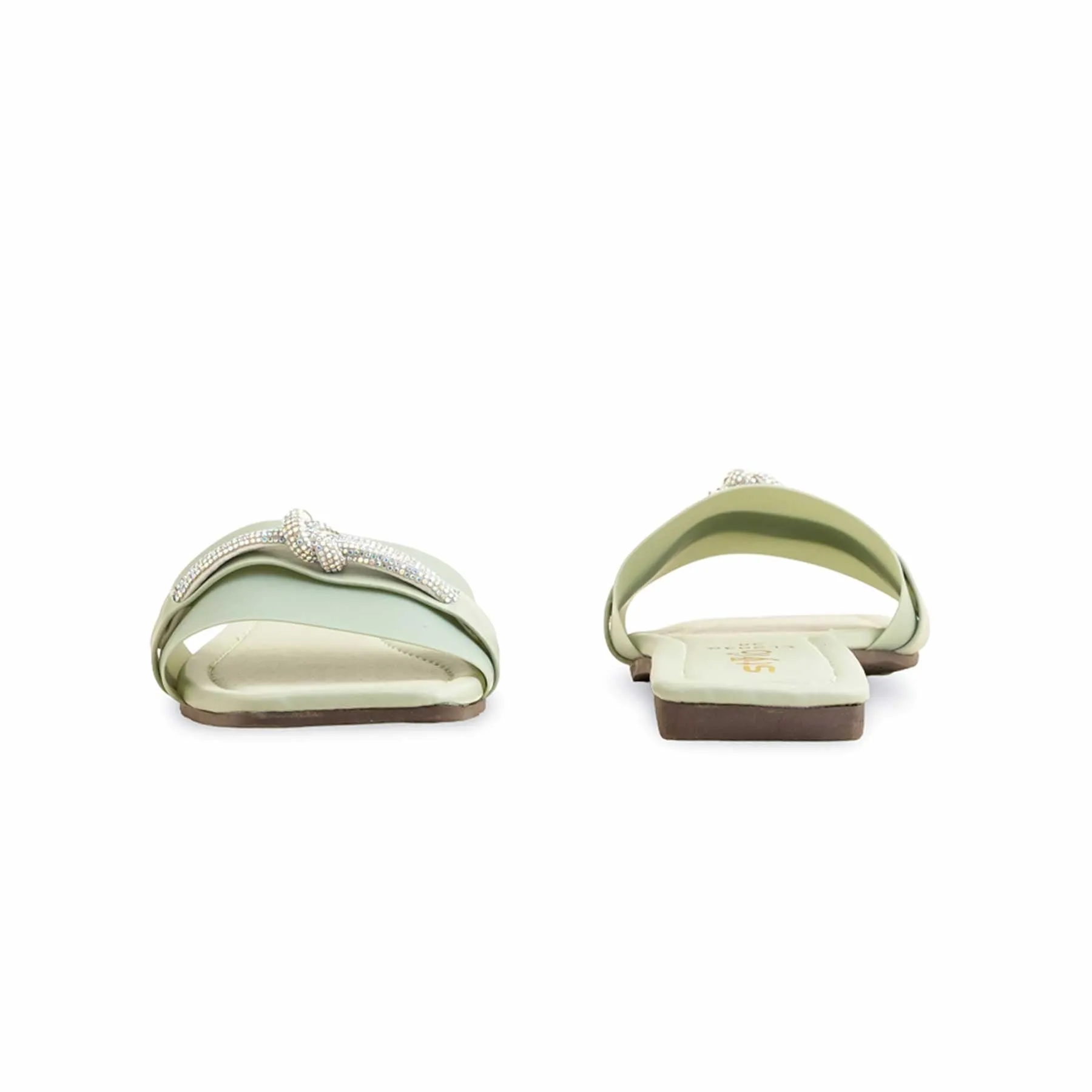 PISTAGREEN Casual Slipper For Ladies CL2036 Wide Slippers