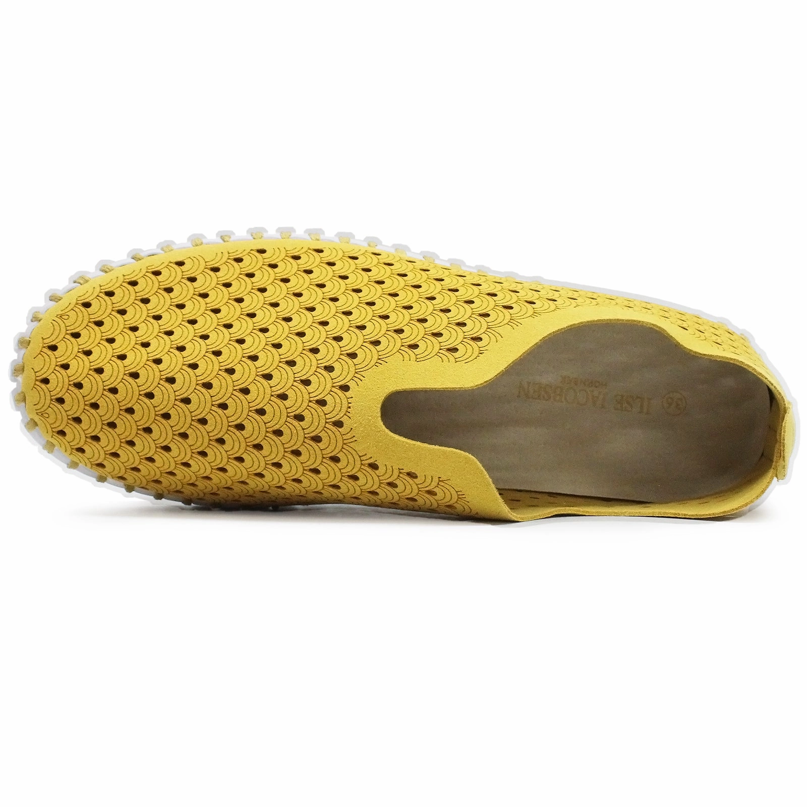 Ilse Jacobsen Tulip 139 Textile Women's Golden Rod Slip On Shoes Clarks Patent Leather Loafers