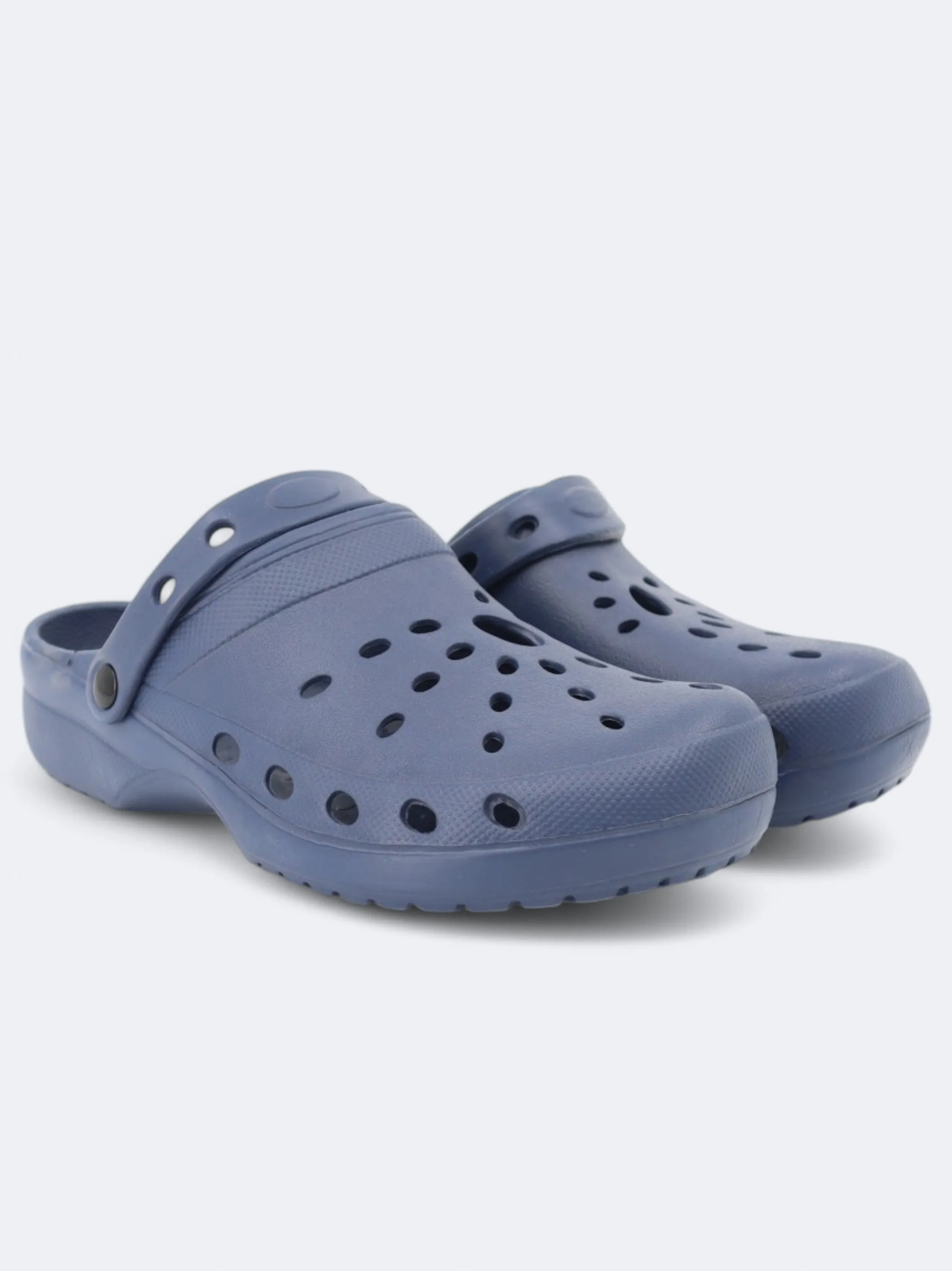 Slippers Cotton Men's Textured Slippers,Navy