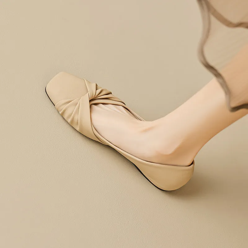 Women Minimalism Fashion Soft Flats Stitchlite Oxford