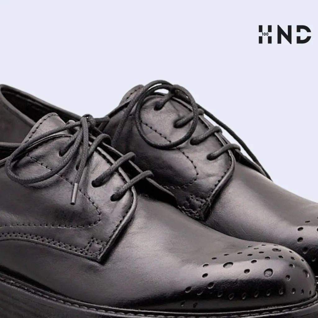 DILETTA - Derby Stringata Donna - HUNDRED100 Sandstone Derby Shoes