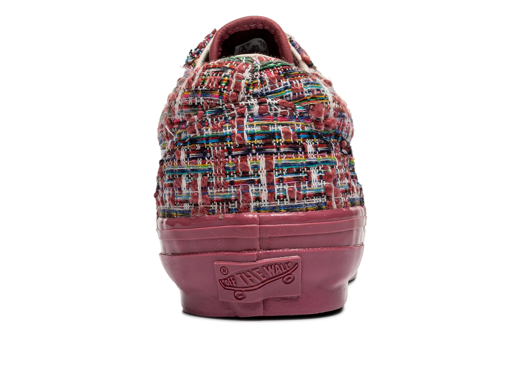 Lacing Derby Shoes Vans LX Old Skool in Tweed Mauvewood