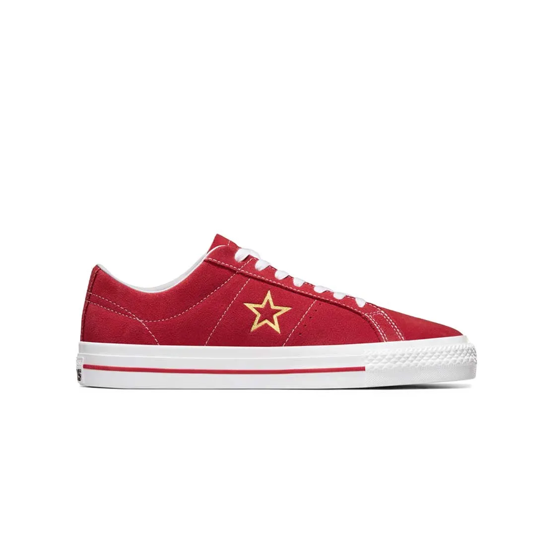 Black Casual Tennis Shoes Converse - Unisex One Star Pro Suede Shoes (A06646C)