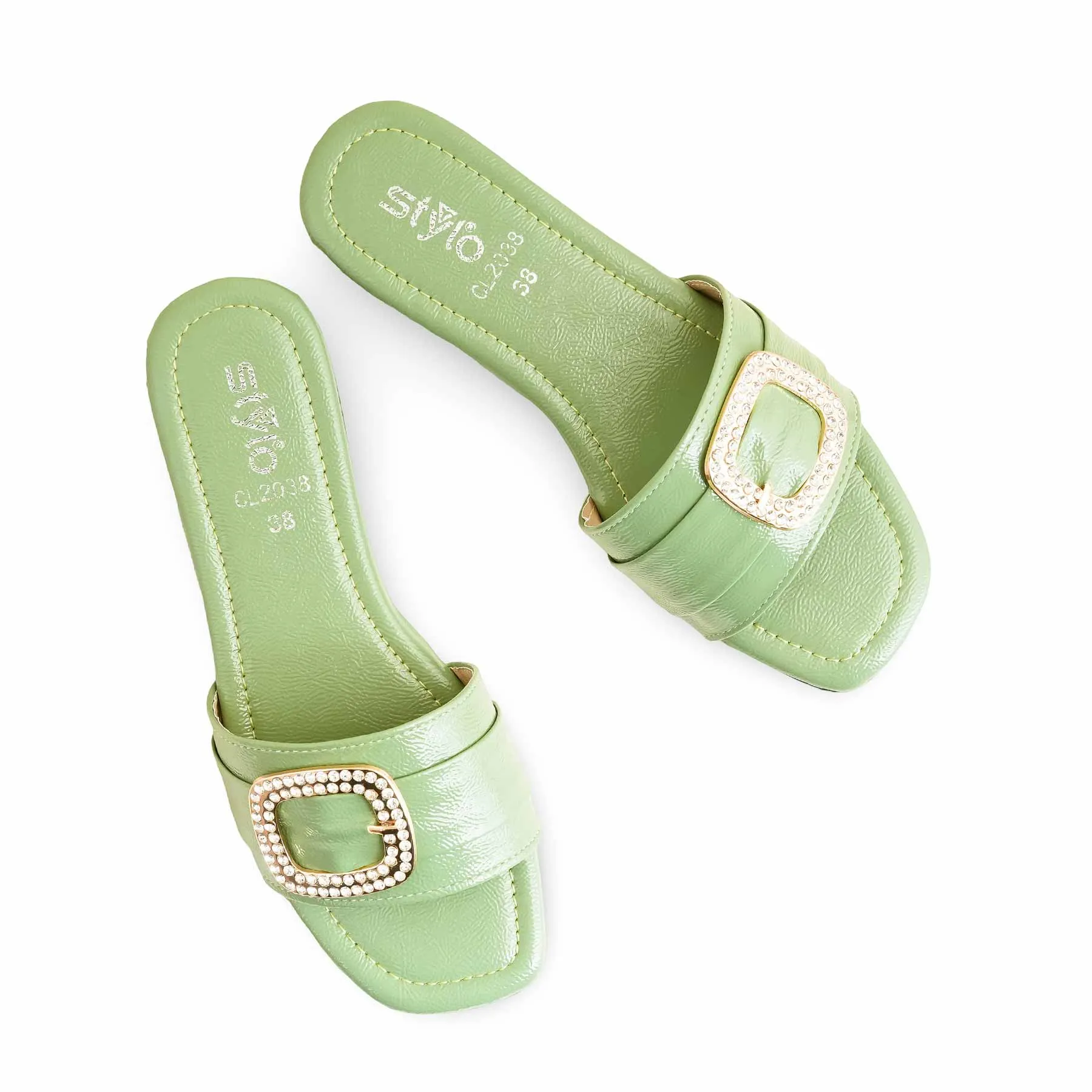 PISTAGREEN Casual Slipper For Ladies CL2038 Ruby Slippers For Chairs