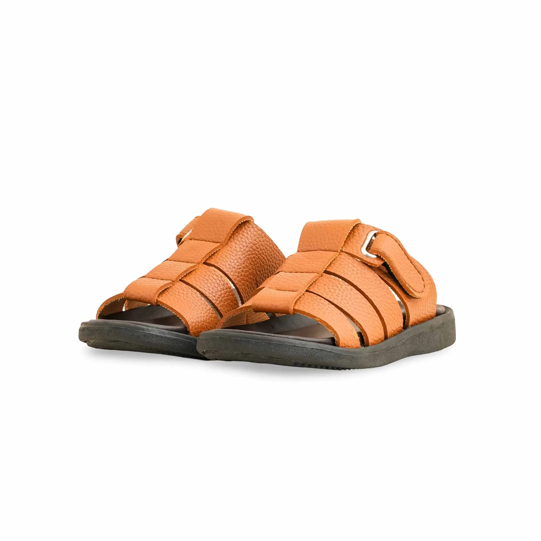 Slippers With Jeans Boys Mustard Formal Slipper KD4715