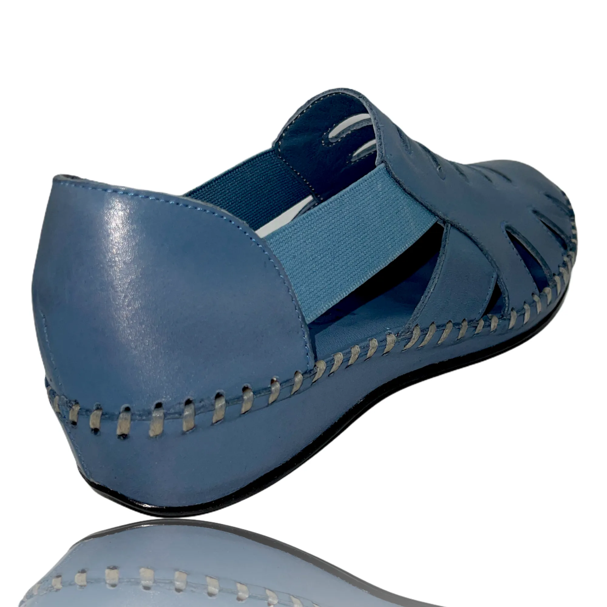 The Maerdy Blue Leather Sandal Final Sale! Original Grand 2.0 Oxfords