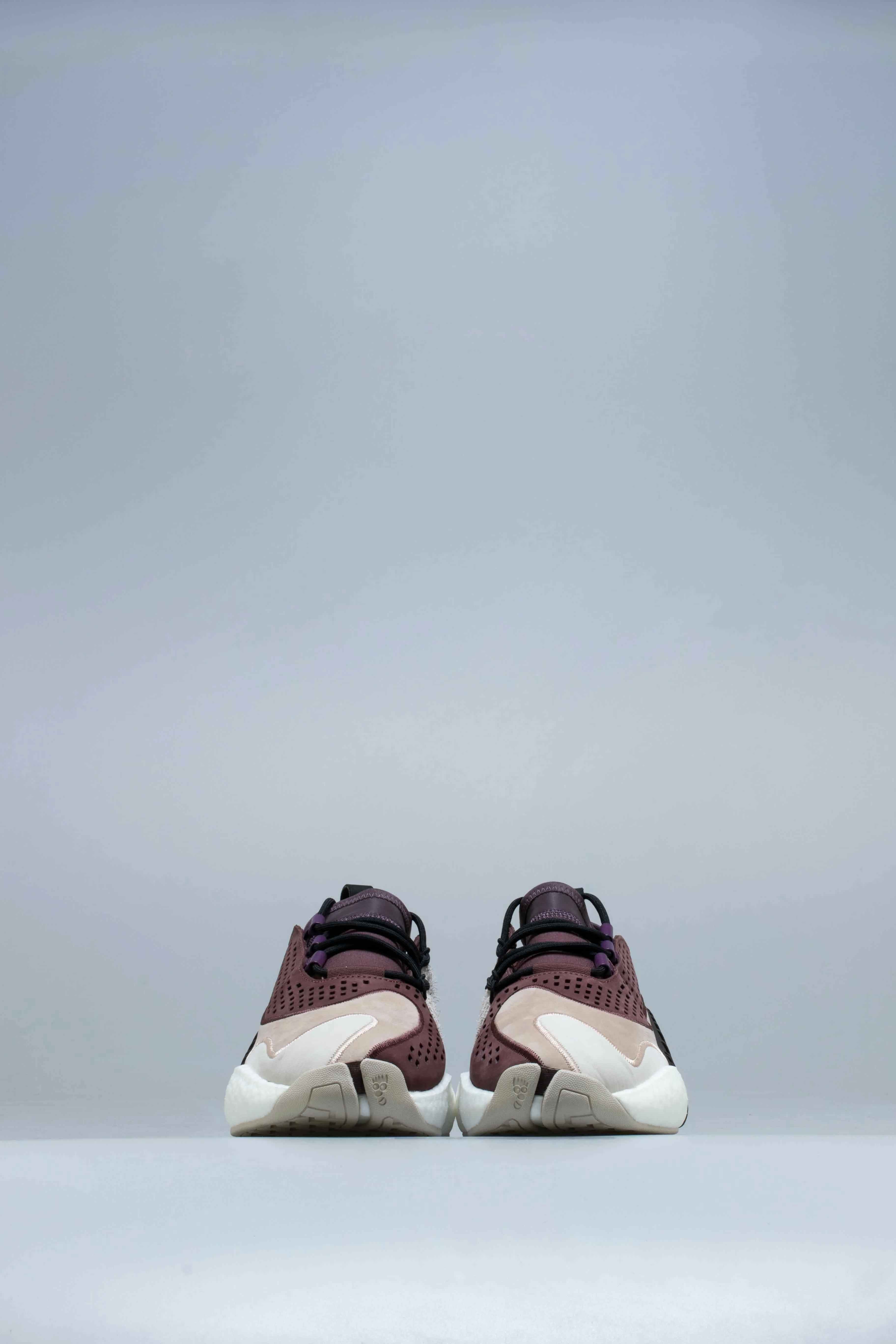 Crazy BYW Low Mens Shoes - Noble Pink/Deepest Purple/Core Black/Beige Best Running Shoes For Achilles Pain