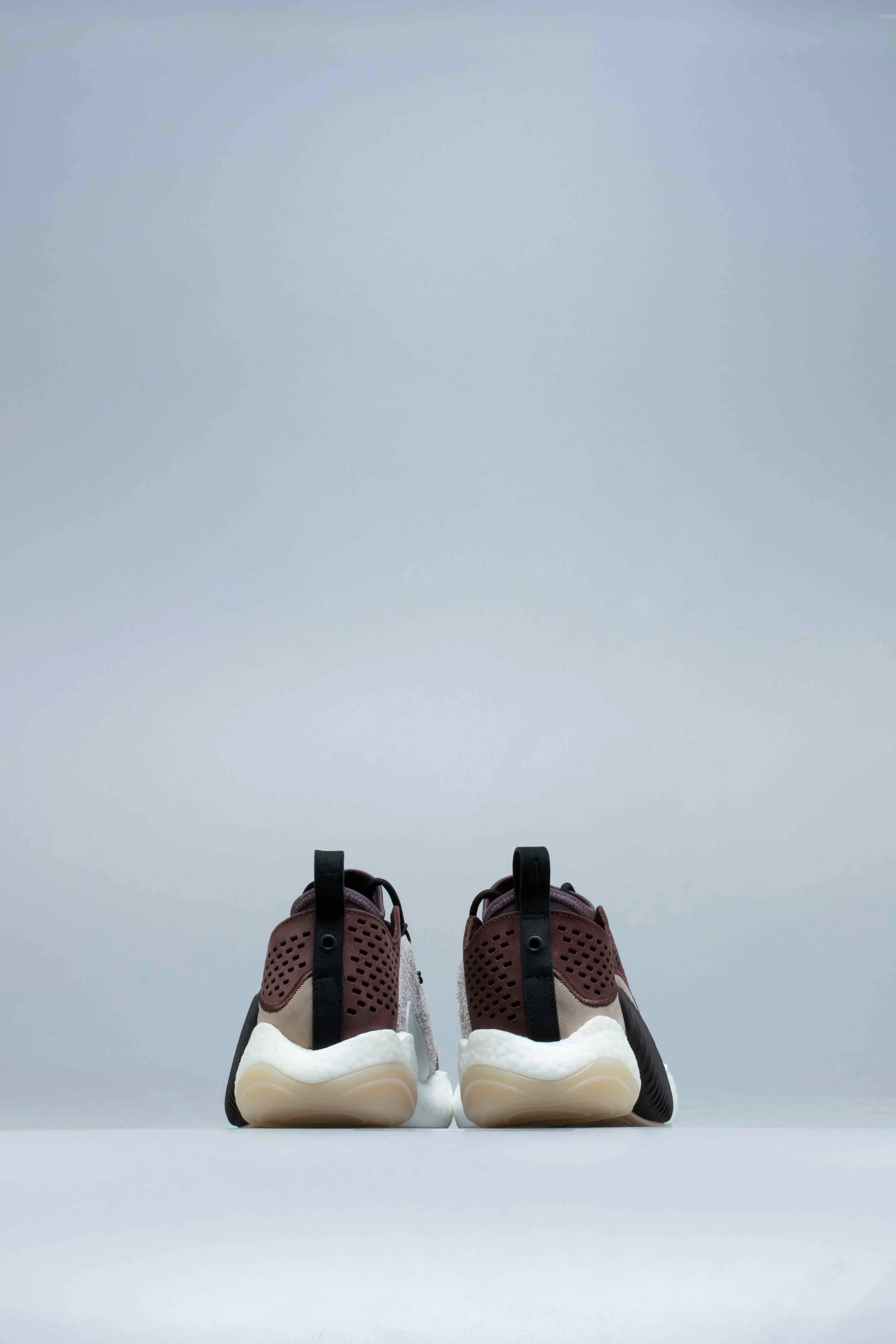 Crazy BYW Low Mens Shoes - Noble Pink/Deepest Purple/Core Black/Beige Best Walk Run Shoes