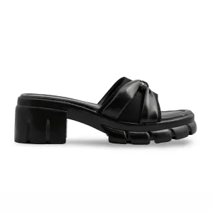 Draft 2 Slippers Black Formal Slipper PU0580