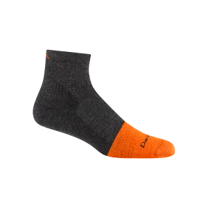 Schutz Boots 'Darn Tough Vermont' Men's Steely 1/4 Midweight Socks - Graphite