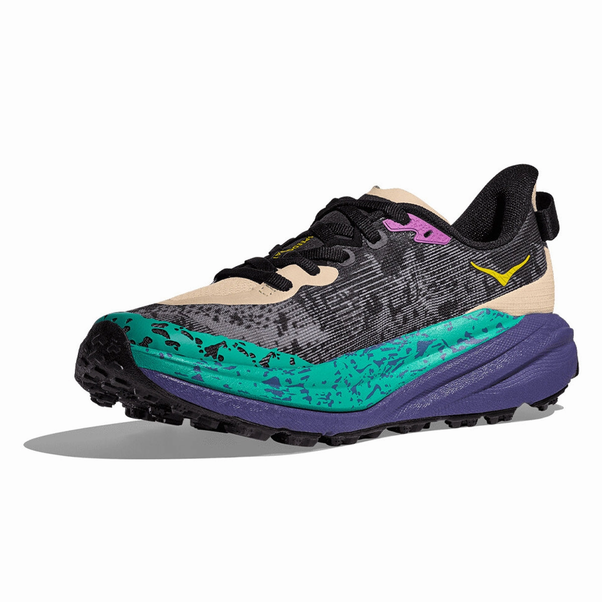Hoka Speedgoat 6 Mens | Oatmeal / Mountain Iris Average Price Of