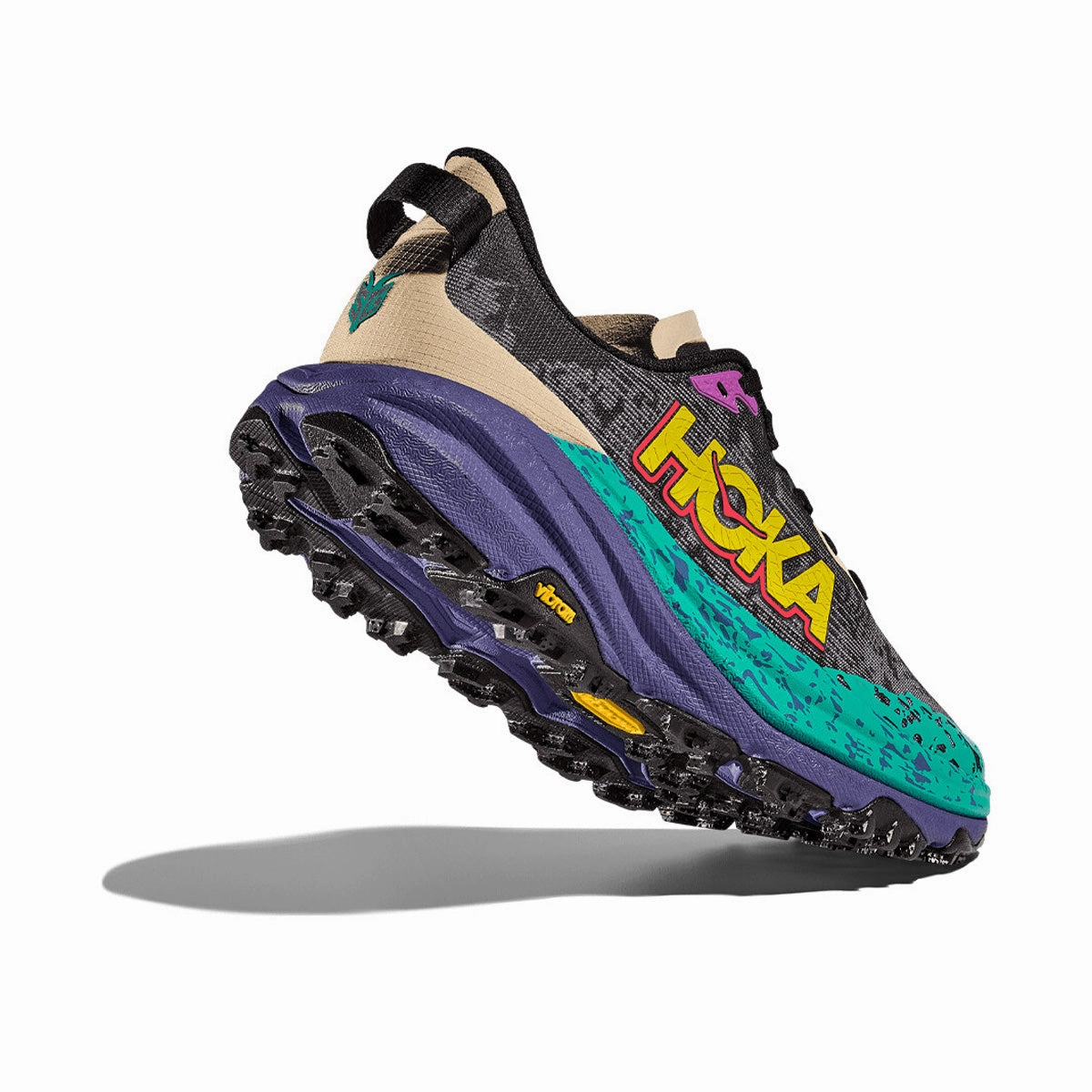Marathon Hoka Speedgoat 6 Mens | Oatmeal / Mountain Iris