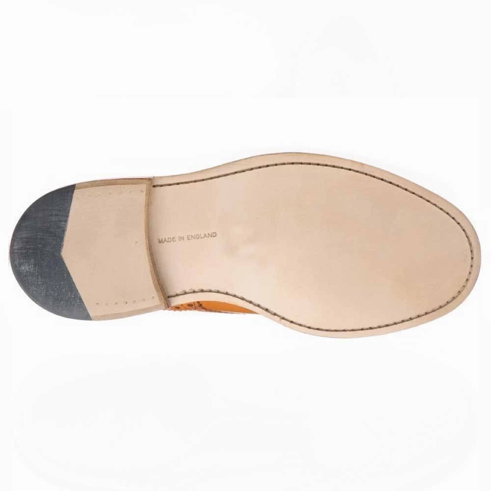 Paw Loafers Tricker's James Penny Loafers - Mens Shoes - Chocolate Suede