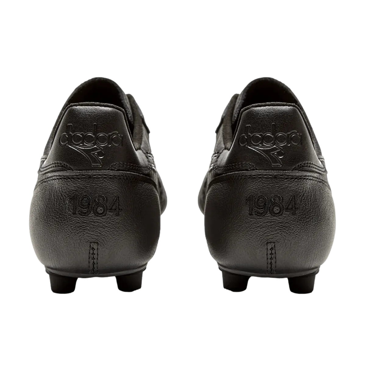 Top-rated Soccer Cleats Diadora Brasil Italy OG LT  MDU Firm Ground Soccer Cleats Black