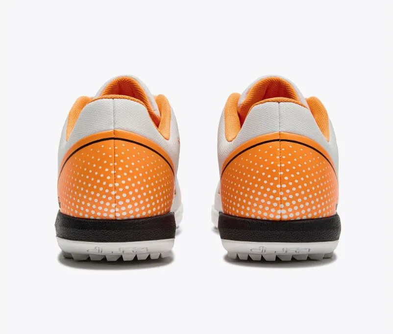 Diadora Pichichi 7 Turf Soccer Shoes White Orange Best Laceless Soccer Cleats