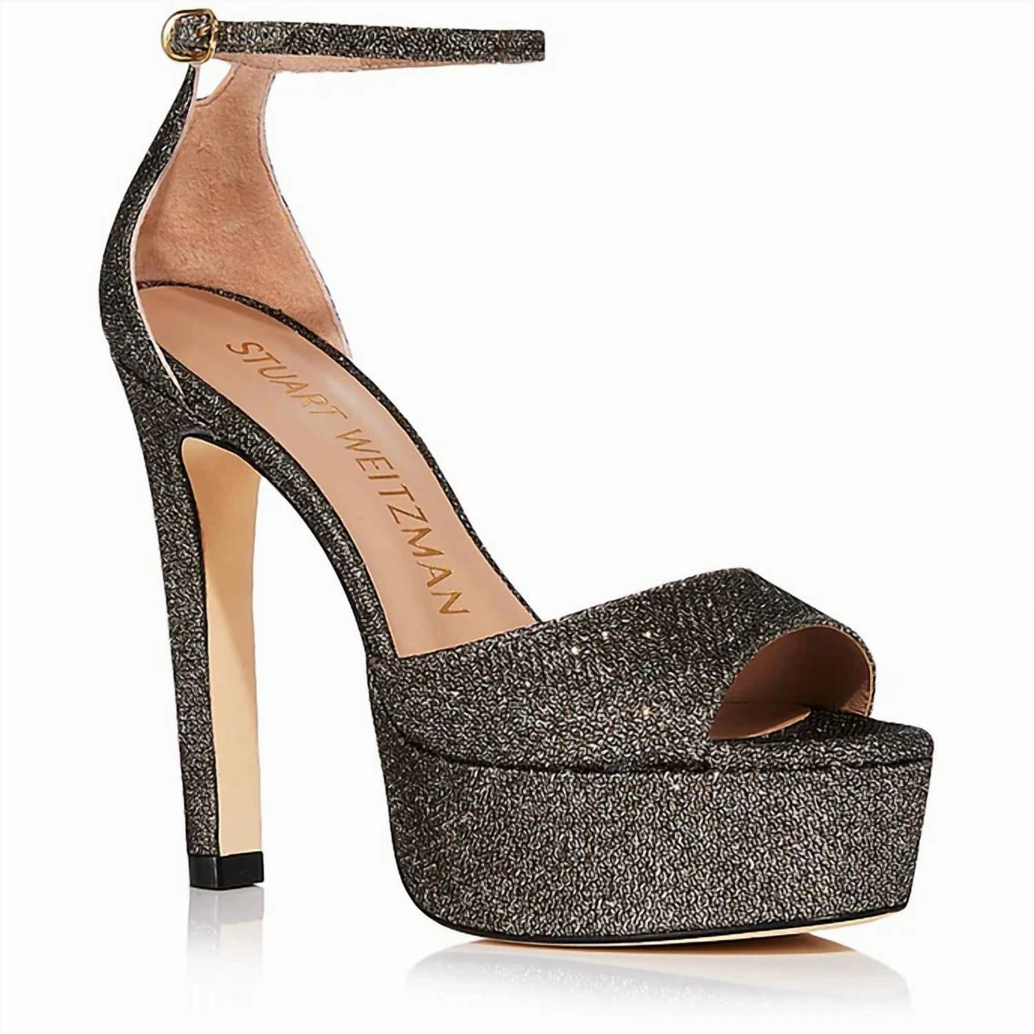 Disco Ankle Strap Platform Sandals In New Pyrite Minimus By New Balance