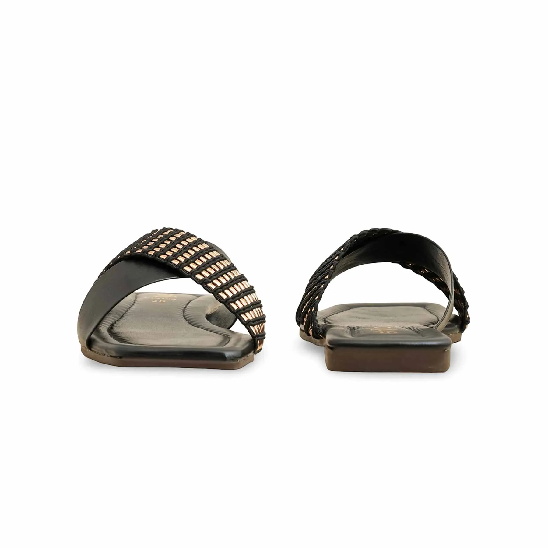 Slippers With Lights Black Casual Slipper CL2103