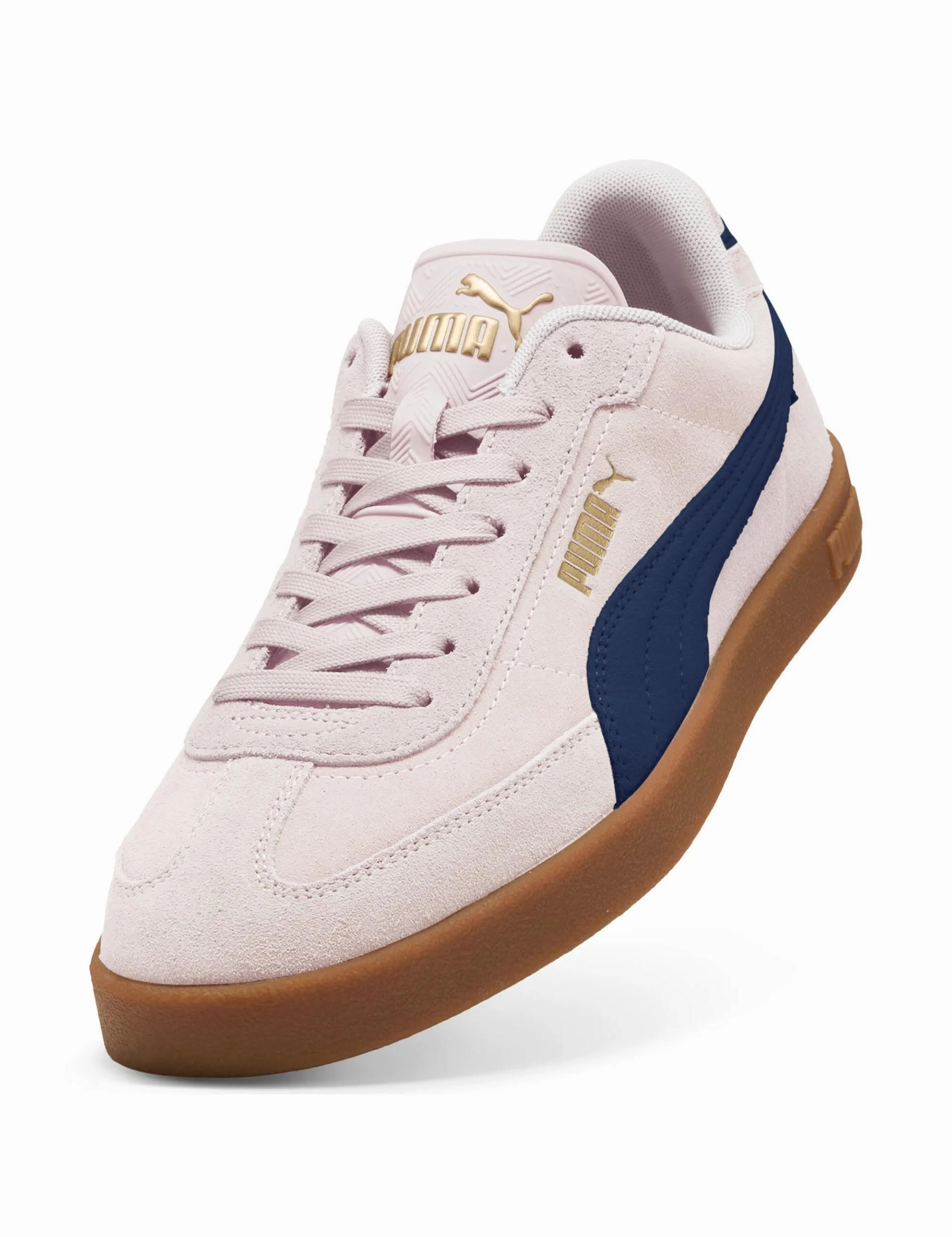 Club II Era Suede Sneakers - Jasmine Flower/Persian Blue Puma Soft Foam Optimal Comfort Shoes