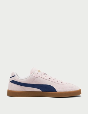 Bts X Puma Shoes Club II Era Suede Sneakers - Jasmine Flower/Persian Blue