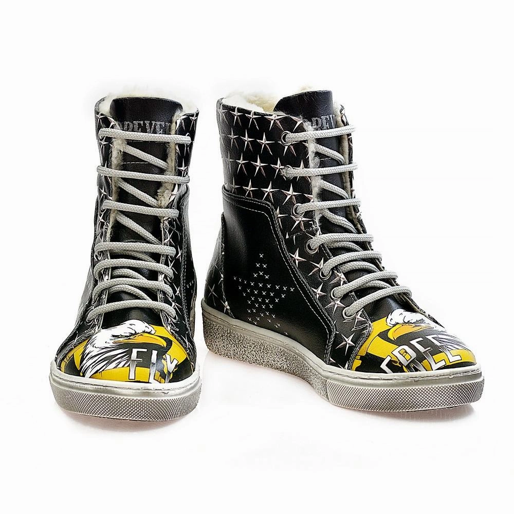 Formal Dress Boots Eagle Short Boots WJAS120