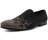 ONYX I ONYX BY BOLANO RHINESTONES I ROSE GOLD Comfortable Slides/sandals