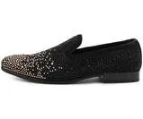 Cozette Slippers ONYX I ONYX BY BOLANO RHINESTONES I ROSE GOLD