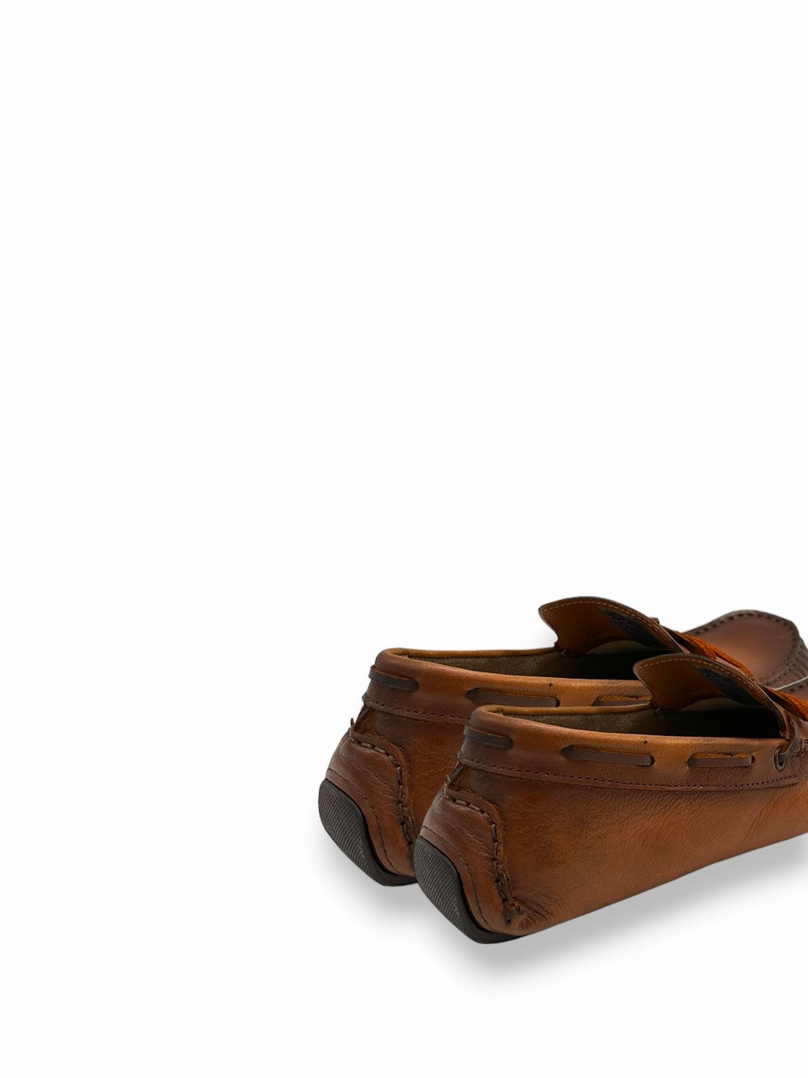 Loafers Silver Buckle Easy Moc Classic Driving Moccasins