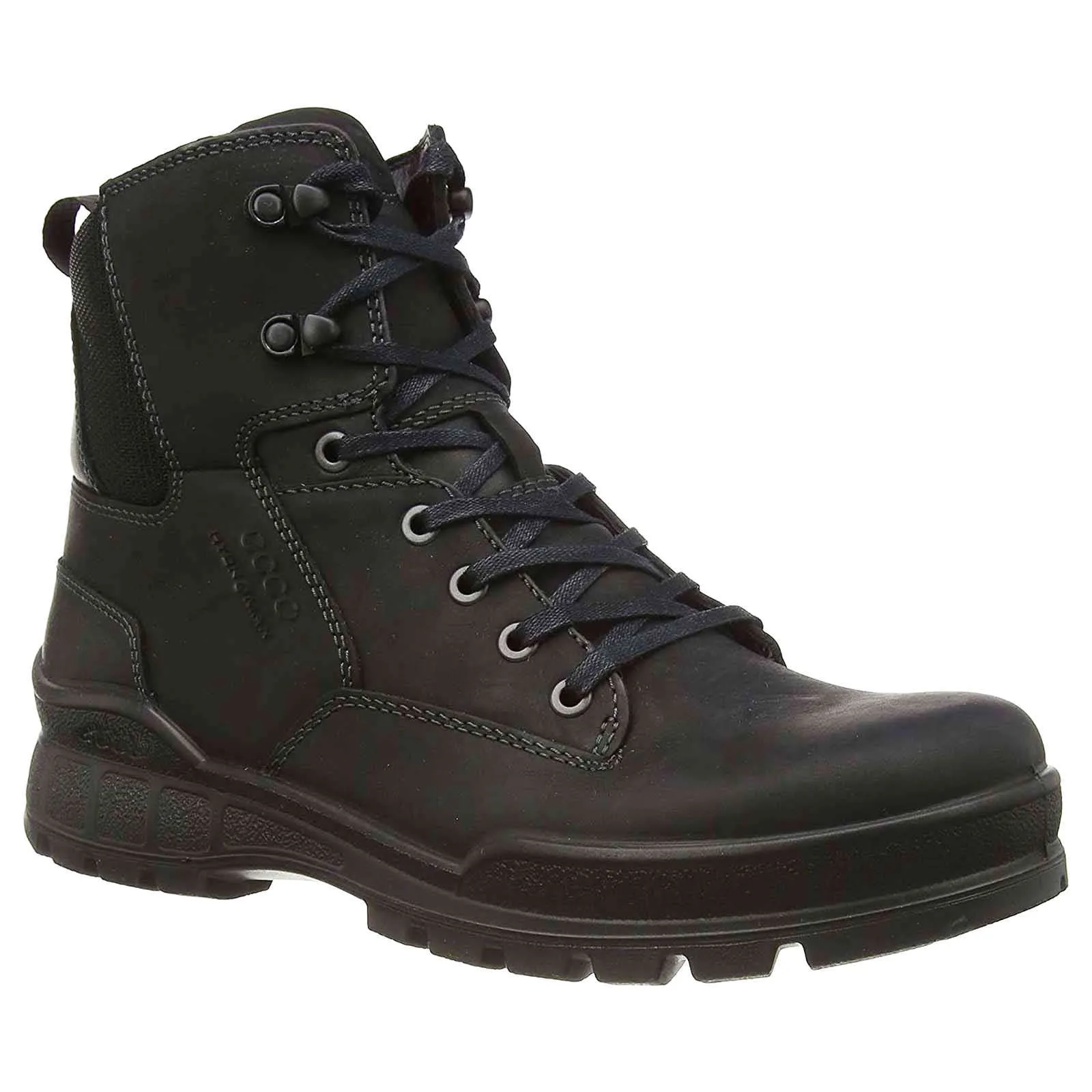 Ecco Track 25 Water Repellent Leather Men's Indulated Ankle Boots Safety Toe Tactical Boots