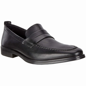 Ecco Melbourne Leather Men's Loafer Shoes Water Loafers