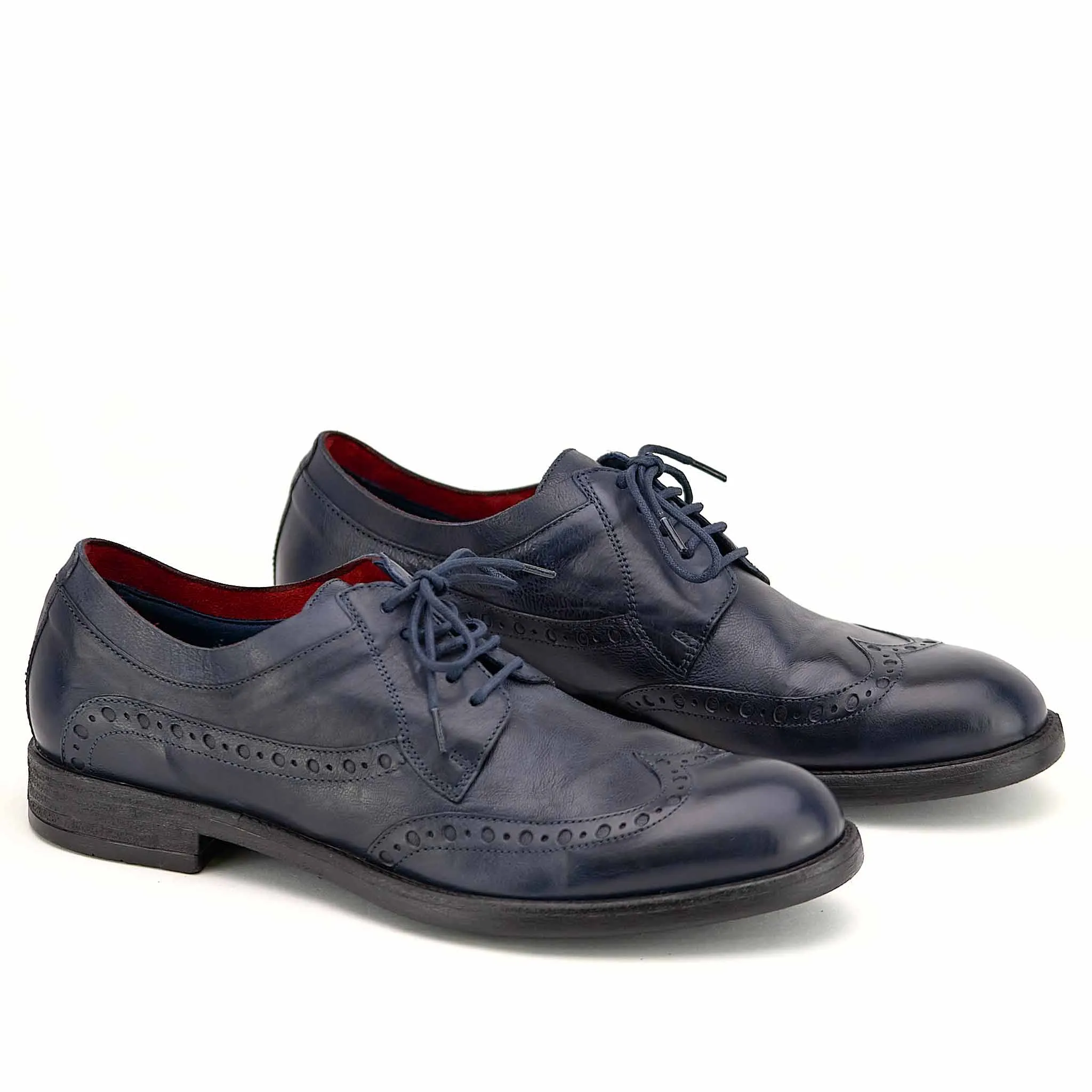 Mary Jane Shoes Lace Up DEVON - Derby Stringata Uomo - HUNDRED100