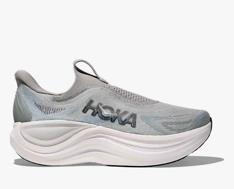 Hoka Skyward Laceless (Stardust/Stellar Gray) - Men's Shoes For Chefs