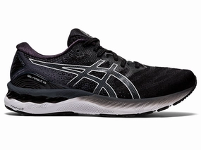 Asics Ace Golf Shoes Men's Asics Gel-Nimbus 23, Black/White, 11 D Medium