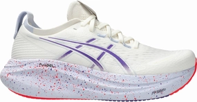 Asics Gel Nimbus 27 Tokyo Mens Running Shoes - Cream Running Asics Shoes