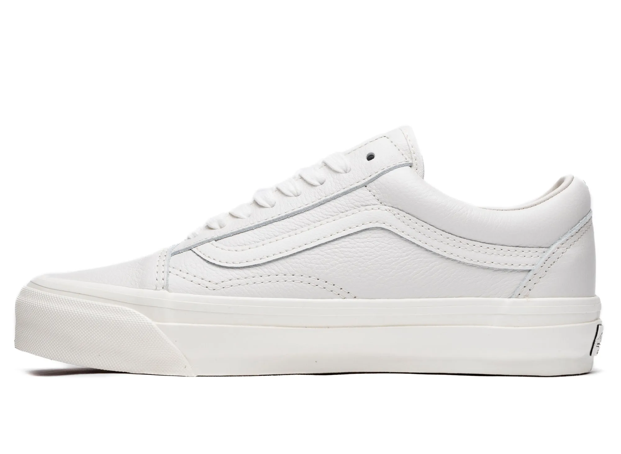 Derby Shoes Rubber Sole Vans LX Old Skool in Antique White