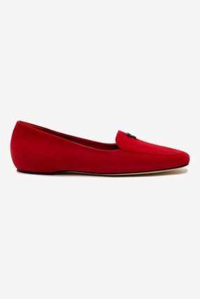 Larroud x CPPXO Loafer In Scarlet Leather Gh Bass And Co Loafers
