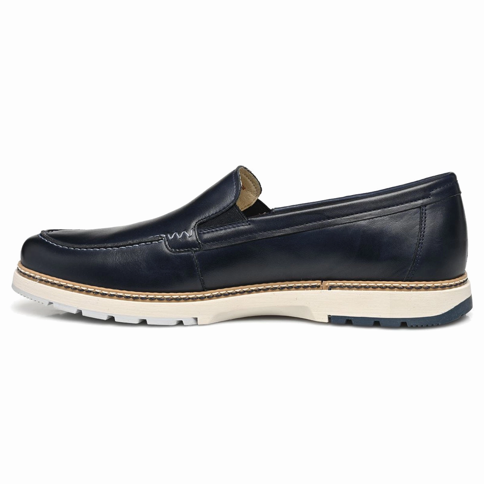 Croco Loafers Pikolinos Olvera M8A Leather Men's Smart Blue Shoes