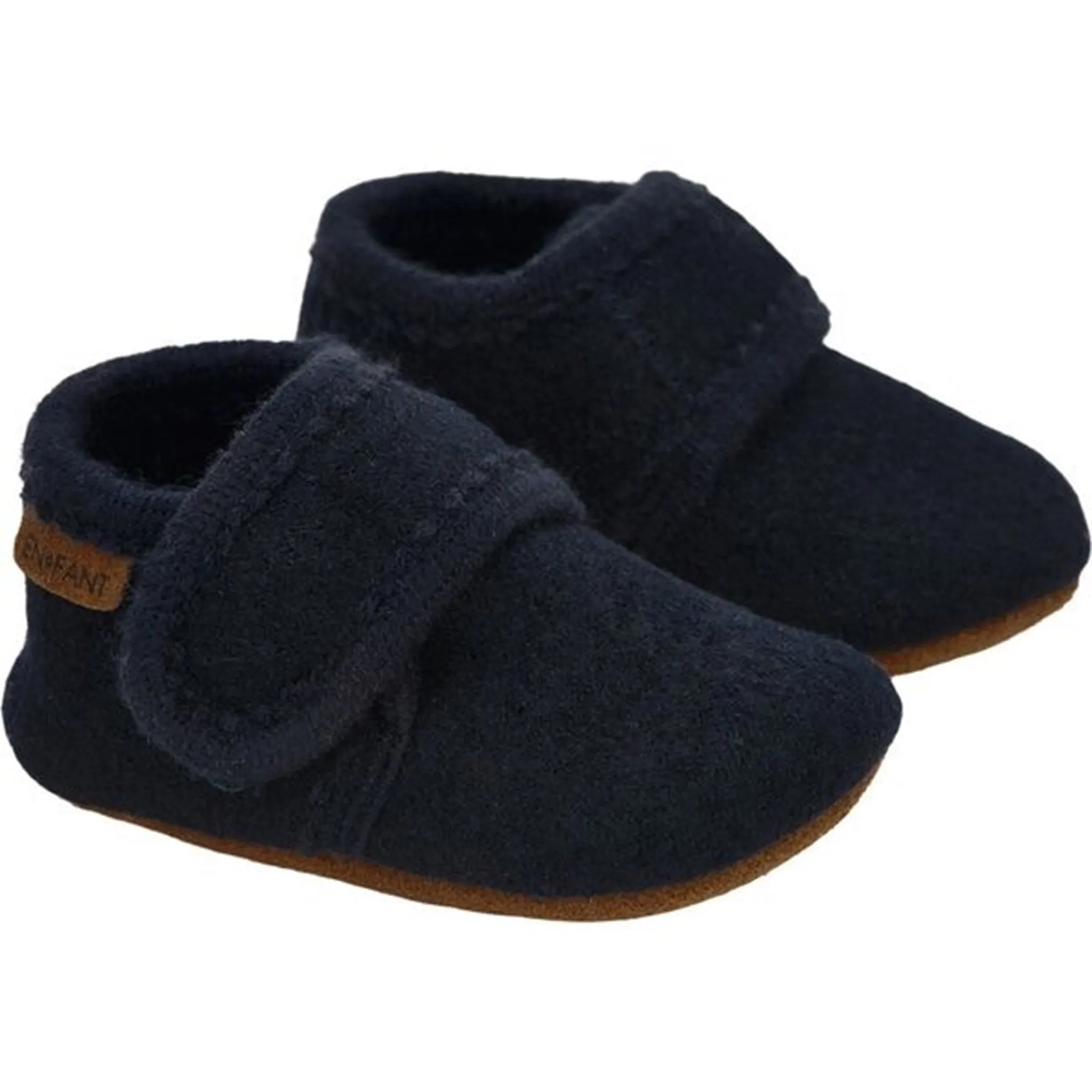 Waffle Uggs Slippers En Fant Baby Wool Slippers Navy
