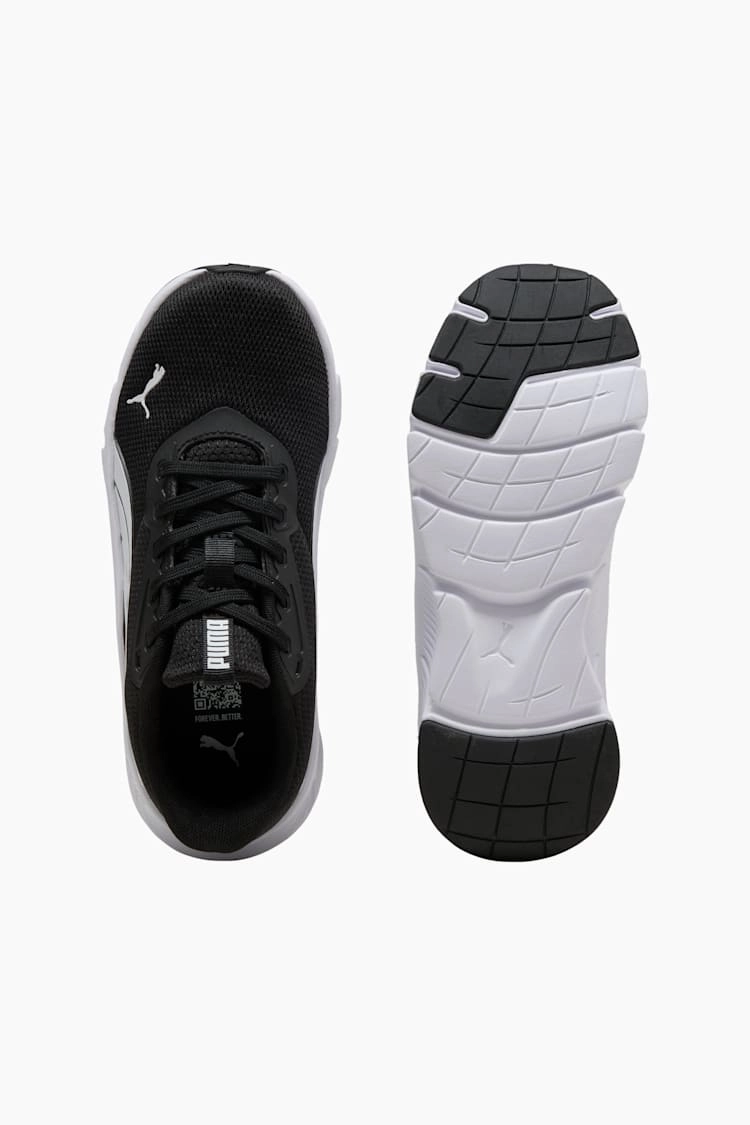 Puma Kid's Flex Focus Black/White Running Shoes Cardi B Puma Shoes