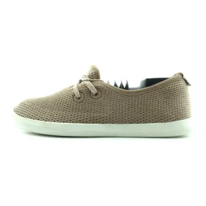 Ivory Oxford Shirt Allbirds Tree Skippers - Kauri Coffee (White Sole)