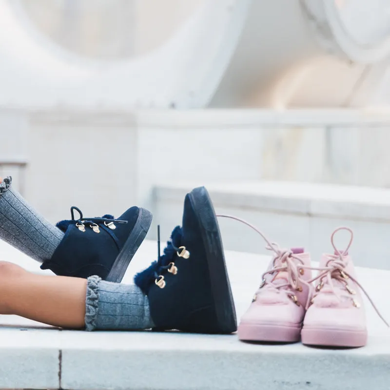 Amy Girls Pink Handcrafted Boot With Non Slip Rubber Sole For School And Special Occasions Boots Made In The Us